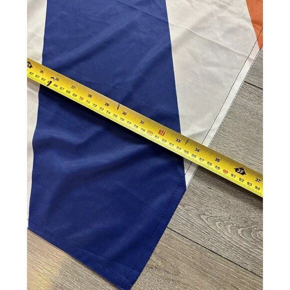 Denver Broncos Huge 3'x5' NFL Licensed Helmet Flag/Banner Emerson USA - Picture 5 of 5